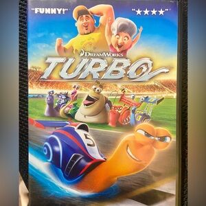 ☀️5/$10 Turbo Animated Movie DVD